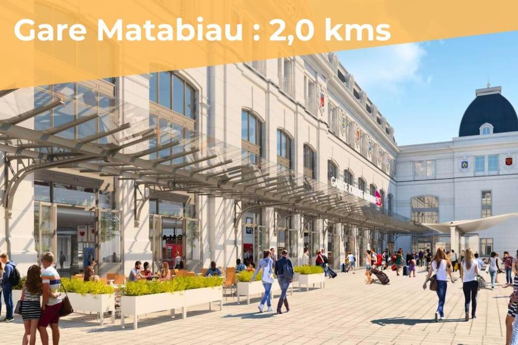 Maison Medicis - T5 Spacieuse Et Calme En Ville - Emplacement Ideal تولوز المظهر الخارجي الصورة